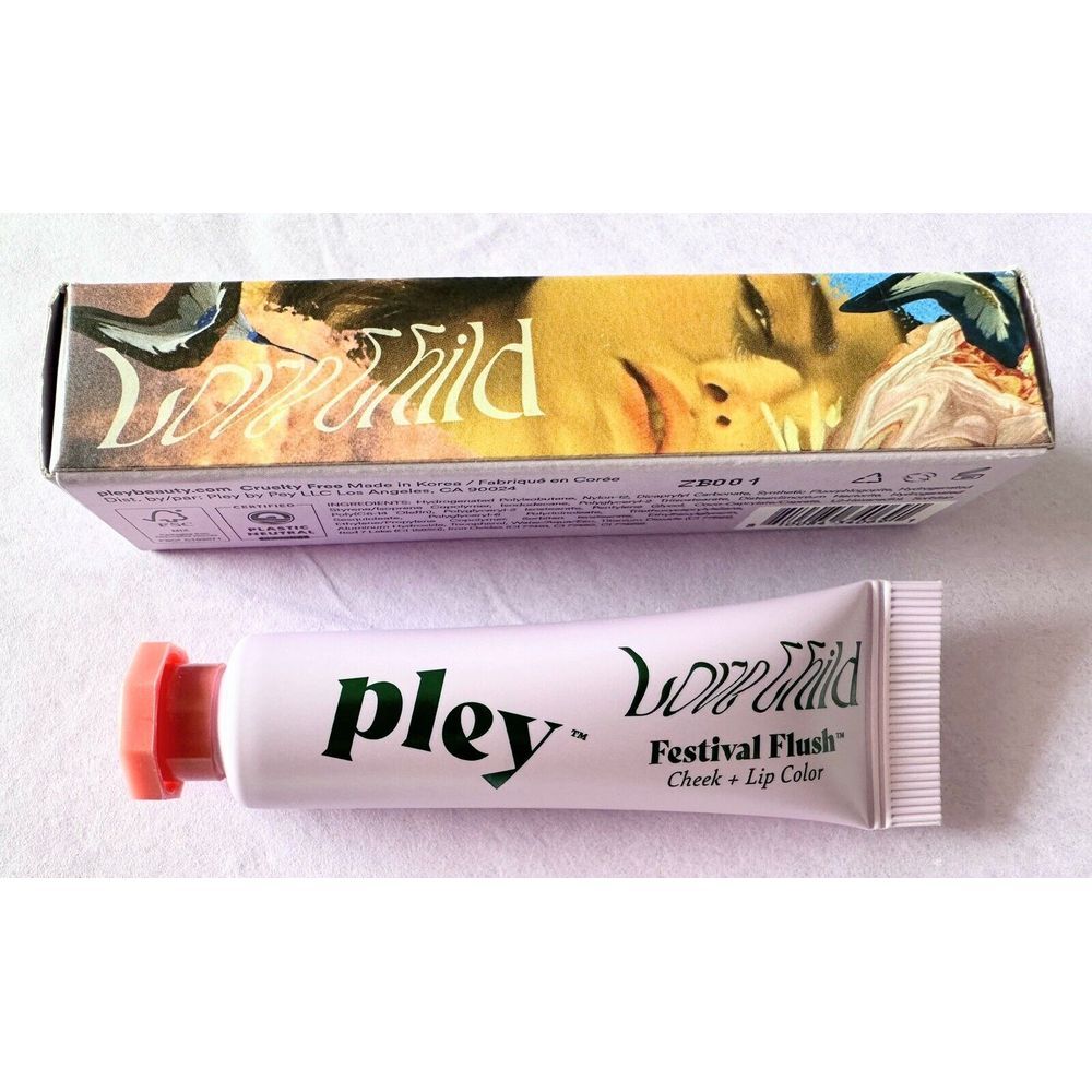 Pley Beauty Cheek and Lip Tint‎ Color Mojave Rose Festival-Flush NIB